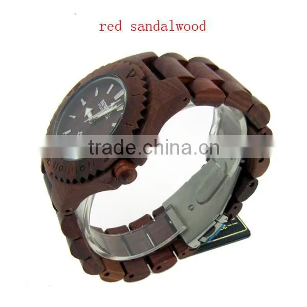 Handmade Elegant Eco-Friendly Natural Wood High Quality Mens Watches photo-3
