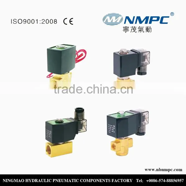 china factory normally closed water solenoid valve 12v