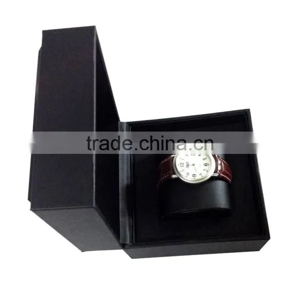 Luxury Black Wooden Watch Box & Watch Case For Men. photo-2