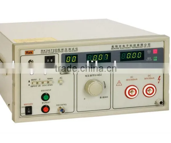 Voltage Withstand Tester Hipot Test Equipment With High Quality photo-5