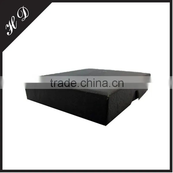 Custom Black Cardboard Scarf Packaging Box With Lid Design photo-6