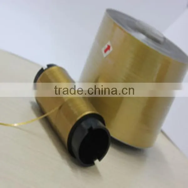 Cigarette Packaging Gold Printed Packing Tape