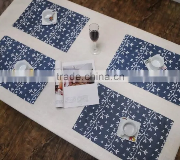 Leaves Place Mat Table Mat, Place Mats/dish Mat/table Runnerwith Many Designs photo-4