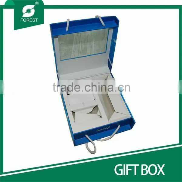 NEW DESIGN CARDBOARD GIFT PACKAGING BOXES WITH COTTON ROPES photo-4