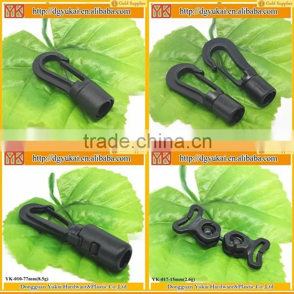Yukai Plastic Bungee Cord Lock Hook for 11mm Cord photo-2