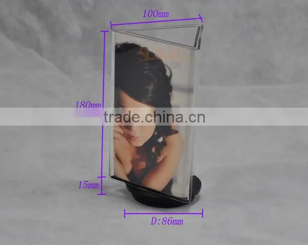 Clear Custom Design Acrylic Photo Frame & Rotatable Photo Frame photo-4