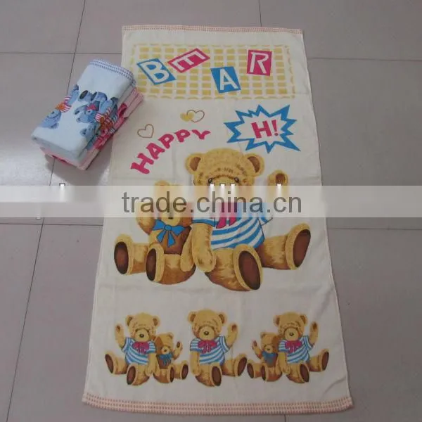 Wholesale 100% Cotton Cheap Custom Printed Terry Towel