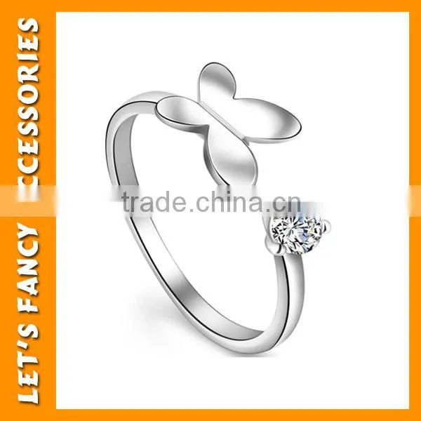 Simple Ring Design Silver Ring for Girl PGRG0066 photo-4