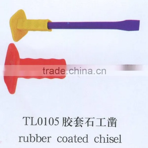 2015 Soft Rubber Protection Flat Tip Concrete Steel Chisel photo-6
