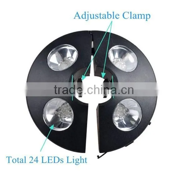 LED Umbrella Pole Light Plastic Cordless Outdoor Camping Tent Light photo-5