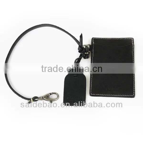 China Hot Sale Custom Travel PU Leather Luggage Tag for Business Trip photo-2