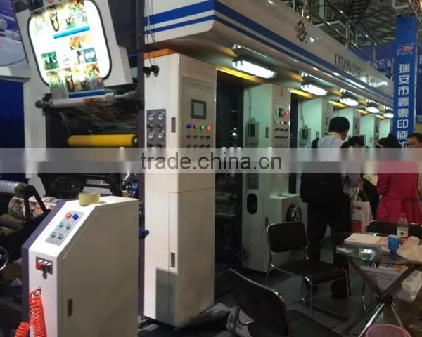 2015 China Factory Sale Computer Register Automatic Roll Plastoc Film Bag Rotogravure Printing Machine photo-2