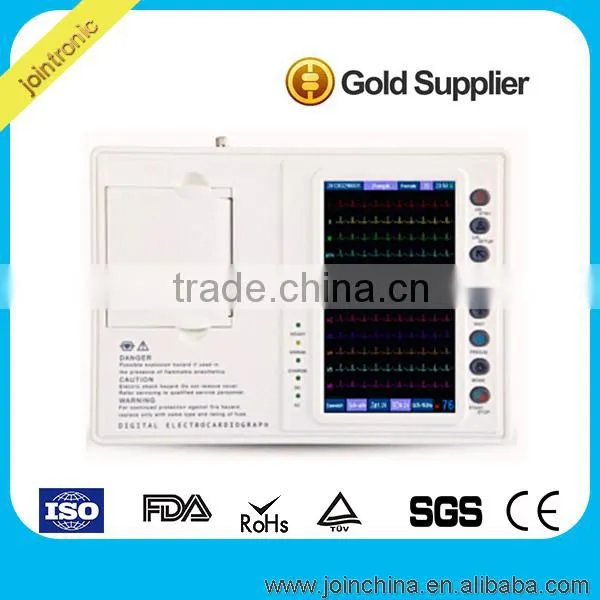 Top Sale Healthcare Portable Ecg Heart Monitor, 12 Lead Hospital Heart Monitor Manufacturer photo-2