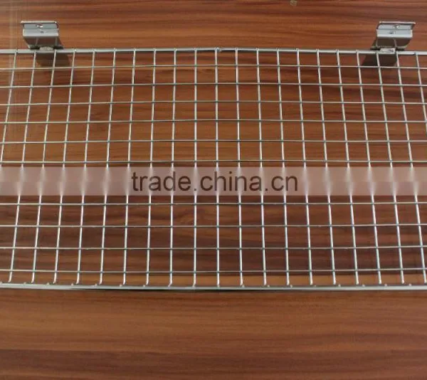 Supermarket Slatwall Wire Mesh Shelves photo-5