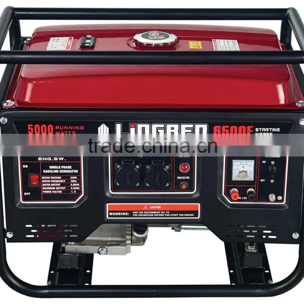 Lingben China 188F Yamaha Electric Generator 5kw OEM Price photo-2