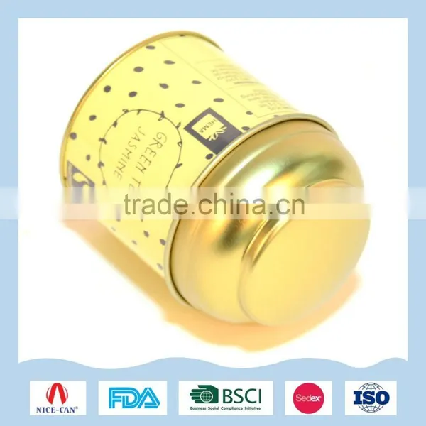 Small Tea Tin Boxes With Inner Lid and Special Cover photo-2
