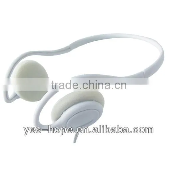 Popular stereo headphones 3.5mm stereo plug pin for sport