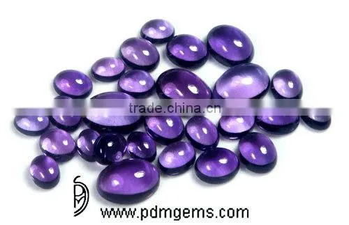 Amethyst Gemstone Oval Smooth Cabochon Lot For Diamond Pendant From Manufacturer photo-2