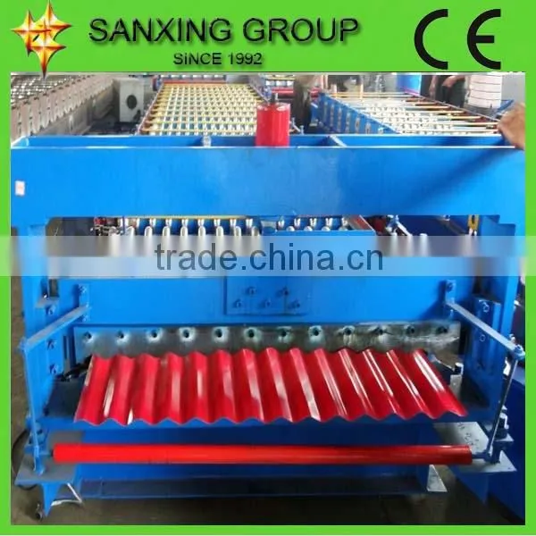 Sanxing Roof Steel Roll Forming Machine