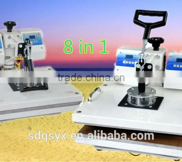 8 in 1 Heat Pressing Machine on Sale Made in China