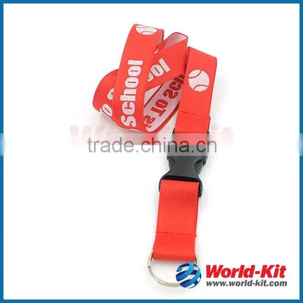 Wholesale Cheap Custom Woven Lanyards, Woven Polyester Lanyard for Promotion photo-2