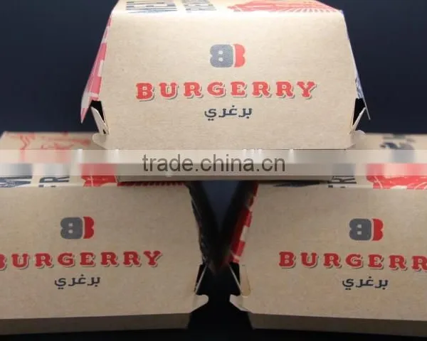 Customize Disposible Takeaway Food Container fo Hamberge/ Lunch photo-3