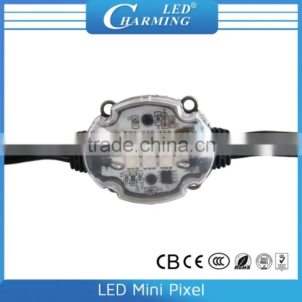 Outdoor Decorative 24V Energy-saving Mini RGB Led Pixel Chain photo-2