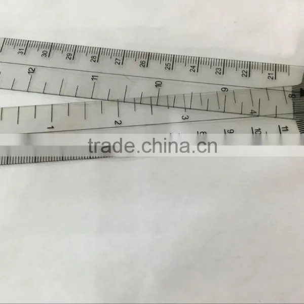 V-T018 360 Degree Clear Plastic Goniometer Protractor Medical Ruler Angle Ruler photo-4