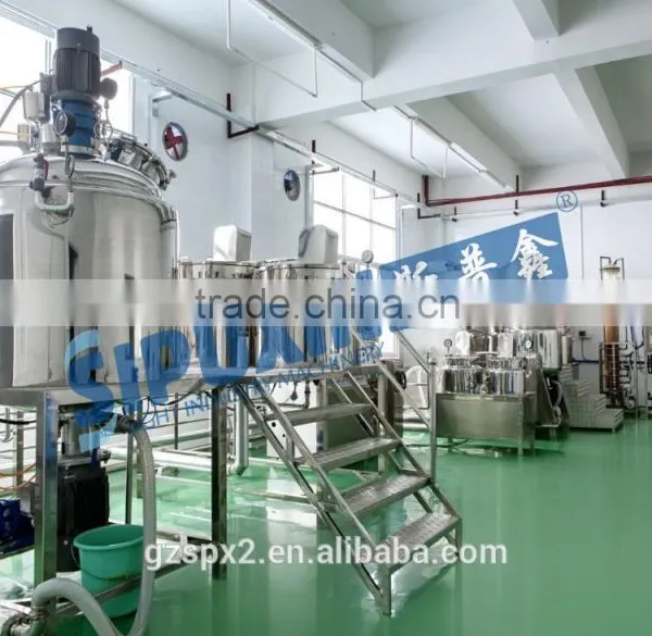 Spx Liquid Vacuum Emulsifying Mixer photo-2