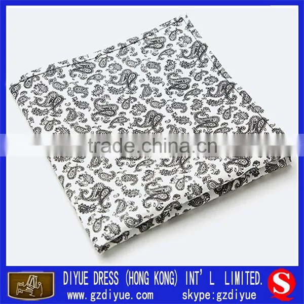 Customized Men Suit Handkerchief Pocket Square Scarf