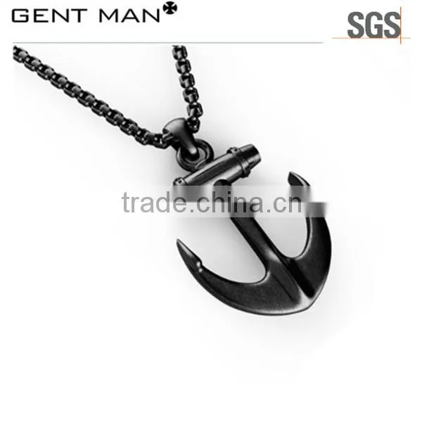Cheap Wholesale Simple Design Custom Stainless Steel Anchor Pendant photo-2