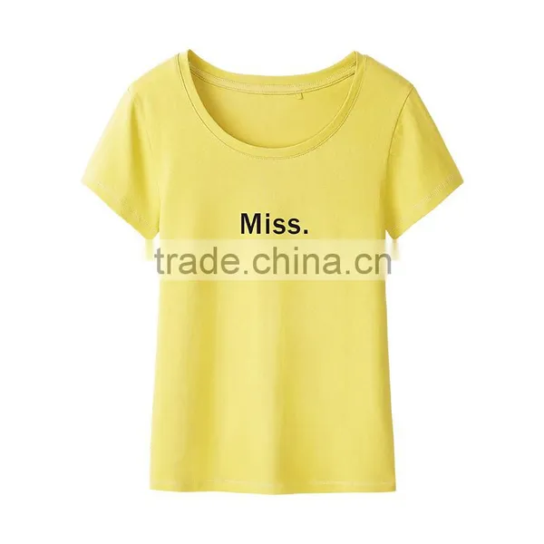 Fashion Short Sleeve O-neck Collar Full-size Fancy Printing Bamboo Fiber Women T-shirt photo-4