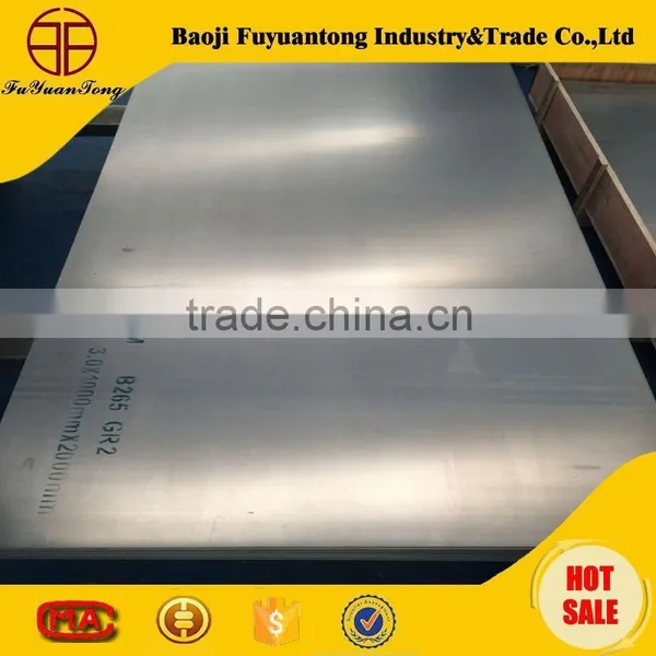 Astm B265 Gr2 Gr5 Titanium Plate in Stock photo-2