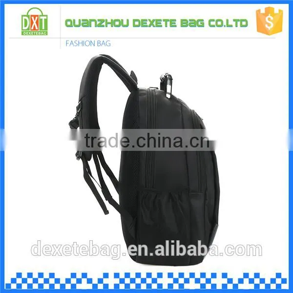 Customized Size Black Polyester Waterproof Laptop Notebook Backpack photo-2