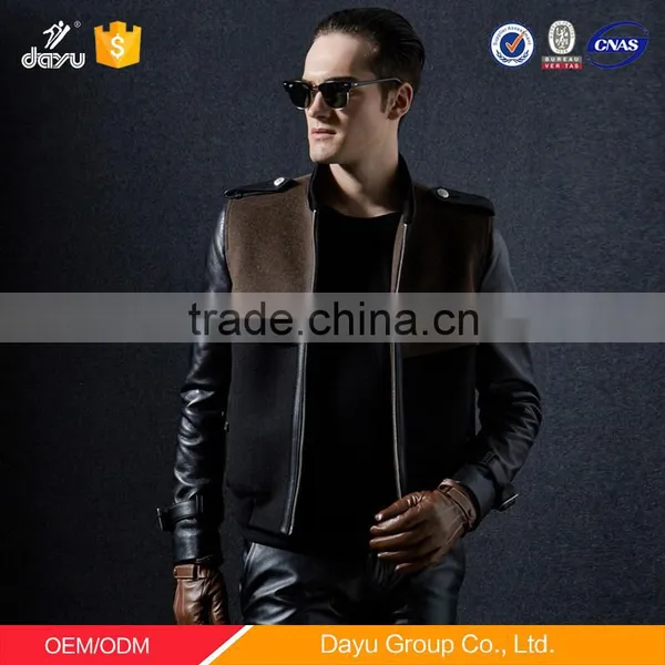Short Wool Coat Locomotive Clothes for Winter Wool Jacket Wool Cashmere Duffle Coat for Man Woolen Coat
