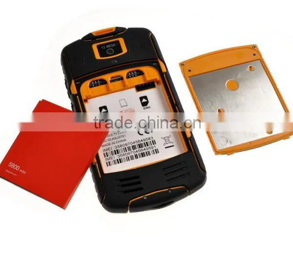 Waterproof No.1 X1 5 Inch Android 4.4 MTK6582 Quad Core IP68 Celular Phone photo-2