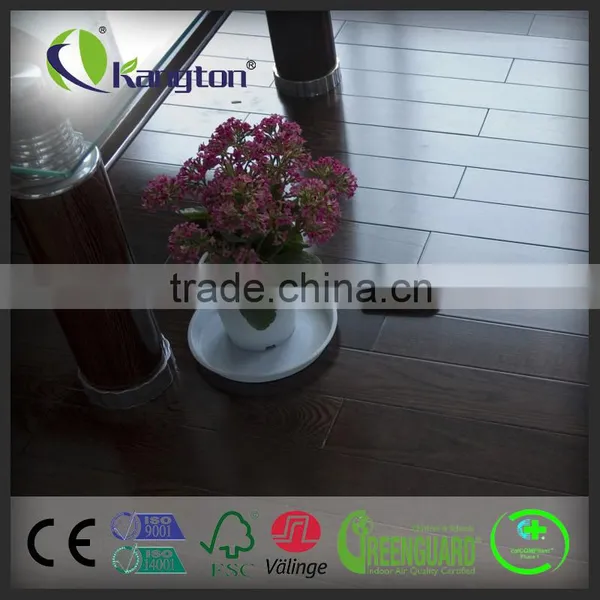 14/3mm Oak Washed Brushed Engineering Wood Flooring photo-5