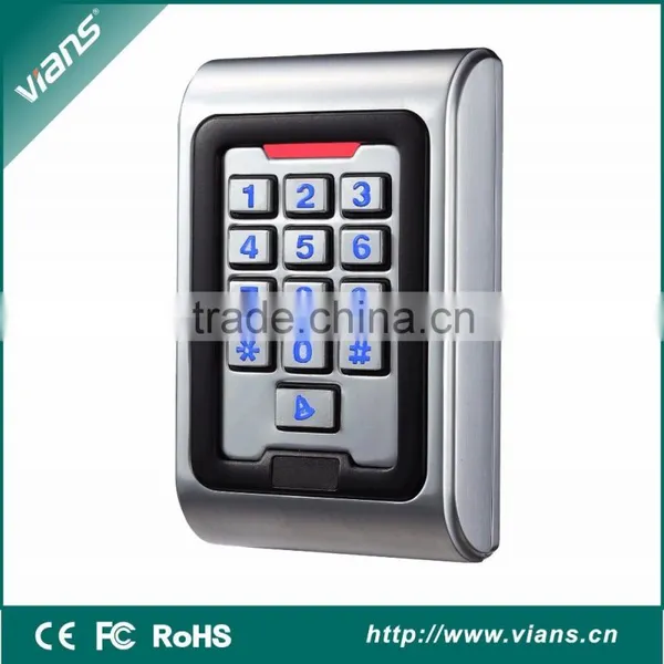 Outside 13.56MHz MF Card Waterproof Door Keypad(MA20)