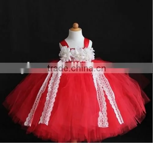 Red Baby Dresses Tutu For Girl Long Prom Dresses Tutu For Girl photo-3