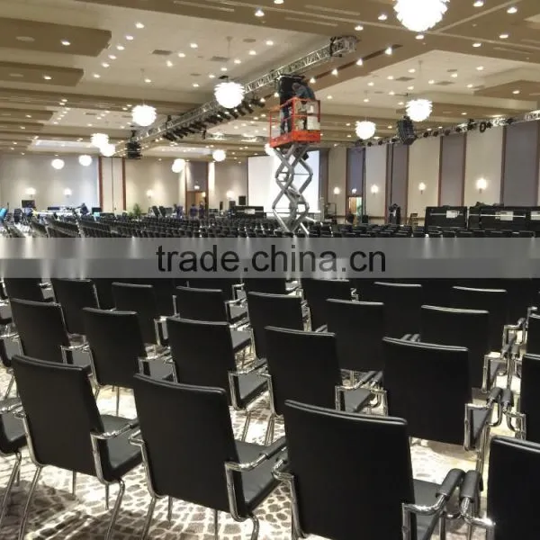 Hot Sale Stackable Leather Hotel Coffee Chair AH-40A-1 photo-4