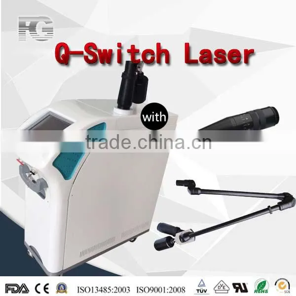 Haemangioma Treatment 2015 New Product Q Switch Nd Yag Laser Tattoo Removal Machine Medical Laser Brown Age Spots Removal photo-5