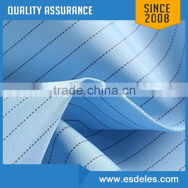 on Stock Antistatic 99% Polyester Fabric photo-3