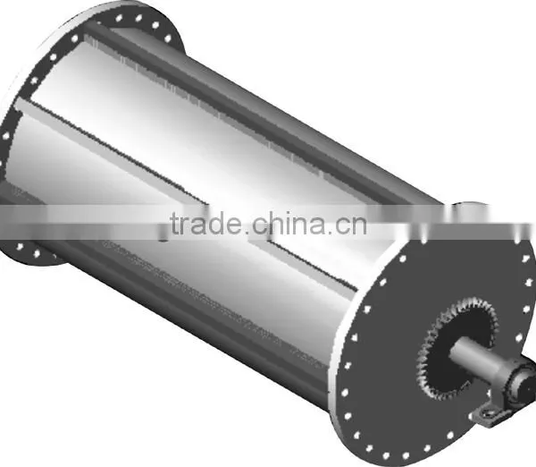 Permanent magnetic head pulley separator