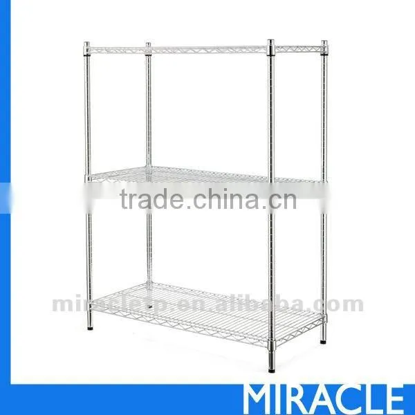 Chrome plate 3 Tier Storage Wire Rack