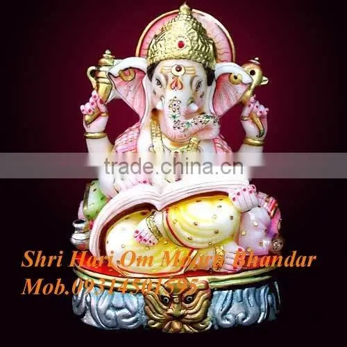 Marble God Ganesha Statue