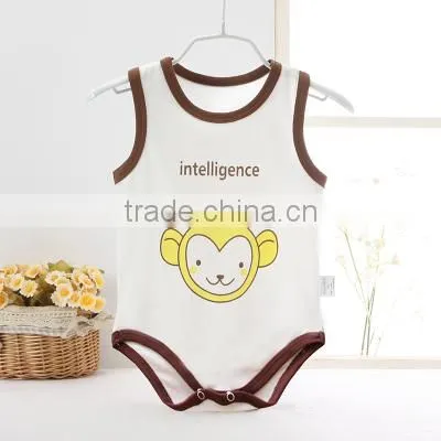 2016 Wholesale Pure Soft Cotton Baby Romper Clothes Infrant Rompers photo-3