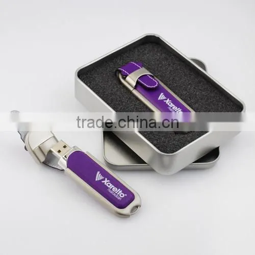 Hot Sale Factory Direct Selling Concrete Usb Flash Drive Brand Custom Leather Can be Printed Logo photo-4