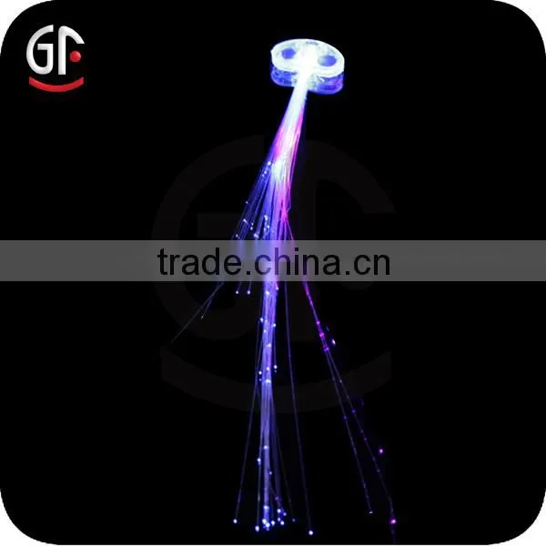 Wedding Decoration Colorful Free Samle Led Hair Fiber Braid With Top Quality photo-3