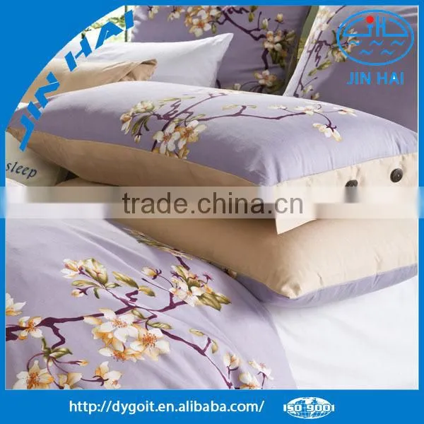 Wholesale Fast Color Easy Washing Flower Design Cotton Bedding Set photo-4