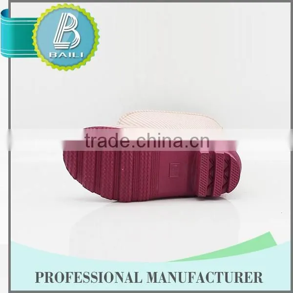 High Quality Environmental High Heels Women Rubber Rain Boots photo-3